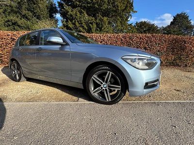 Used BMW 116 Sport Line 2014 Blue Hatchback