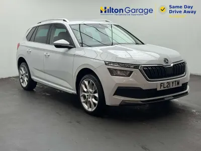Used Skoda Kamiq SE L 150 HP (110 kW) 2021 White SUV