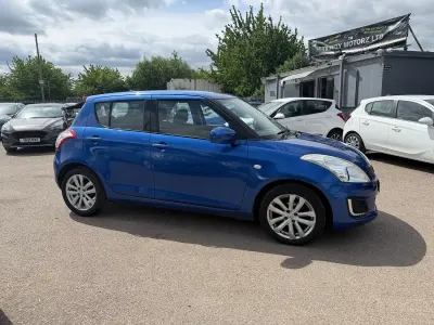 Used Suzuki Swift SZ3 94 HP (69 kW) 2015 Blue Hatchback