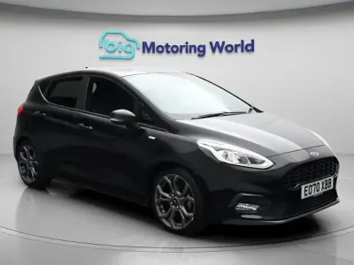 Used Ford Fiesta ST-Line 125 HP (91 kW) 2020 Black Hatchback