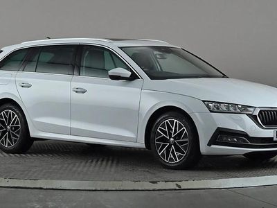 Used Skoda Octavia SE L First Edition 150 HP (110 kW) 2021 White Estate