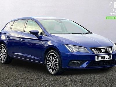 Used Seat Leon XCELLENCE Lux 150 HP (110 kW) 2019 Blue Hatchback