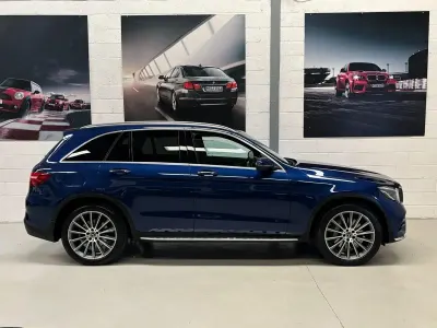 Used Mercedes GLC350 AMG line 2018 Blue SUV
