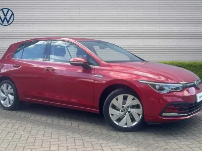 Used VW Golf VIII Style 130 HP (95 kW) 2022 Red Hatchback