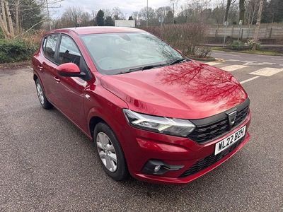 Used Dacia Sandero Comfort 100 HP (73 kW) 2022 Red Hatchback