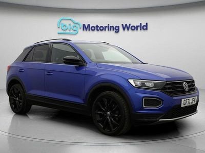 Blue Used 2021 VW T-Roc Black Edition SUV | £18,000 (Fair price)