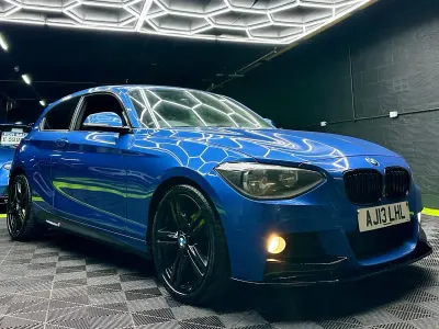 Usado BMW 118 M Sport 2013 Azul Citadino