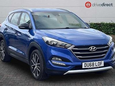 Used Hyundai Tucson GO! 177 HP (130 kW) 2018 Blue SUV