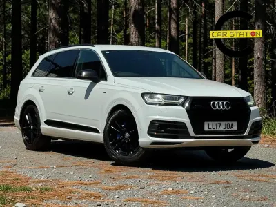 Used Audi Q7 Black Edition 261 HP (191 kW) 2017 White SUV
