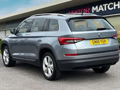 Used Skoda Kodiaq 150 HP (110 kW) 2018 Grey SUV