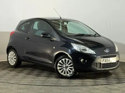 Used Ford Ka Zetec 69 HP (50 kW) 2014 Black Hatchback
