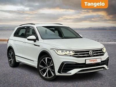 White Used 2021 VW Tiguan R-line SUV | £21,995 (Good price)