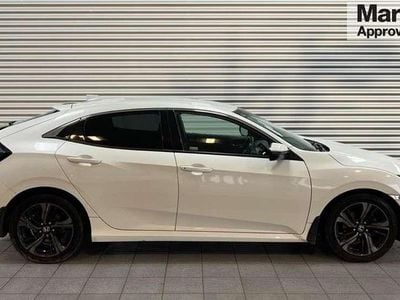 Used Honda Civic SR 126 HP (92 kW) 2020 White Hatchback