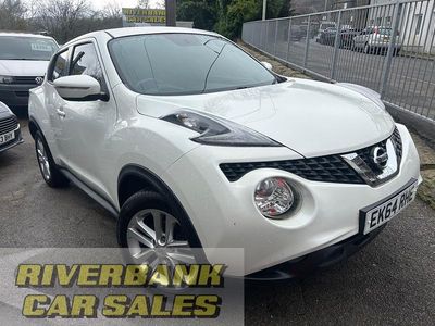 Used Nissan Juke Acenta Premium 115 HP (84 kW) 2014 White SUV