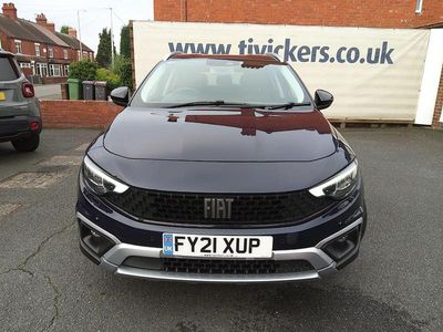 Blue Used 2021 Fiat Tipo Cross Hatchback | £9,490 (Fair price)