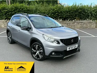 Used Peugeot 2008 GT-line 120 HP (88 kW) 2018 Grey SUV