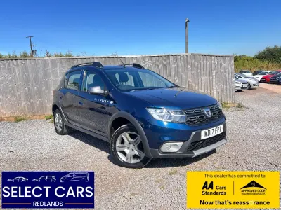 Used Dacia Sandero Ambiance 90 HP (66 kW) 2017 Blue Hatchback