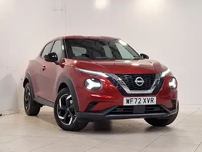 Used Nissan Juke N-Connecta 114 HP (83 kW) 2022 Red SUV