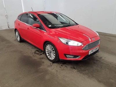 Used Ford Focus Titanium X 120 HP (88 kW) 2018 Red Hatchback