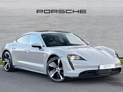 Grey Used 2022 Porsche Taycan Sedan | £49,990 (Fair price)