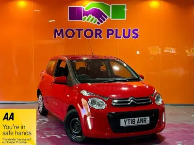 Used Citroën C1 Feel 68 HP (50 kW) 2018 Red Hatchback