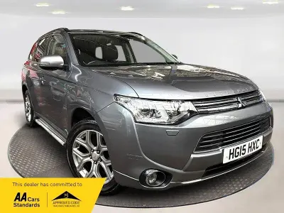 Used Mitsubishi Outlander P-HEV 2015 Grey Estate