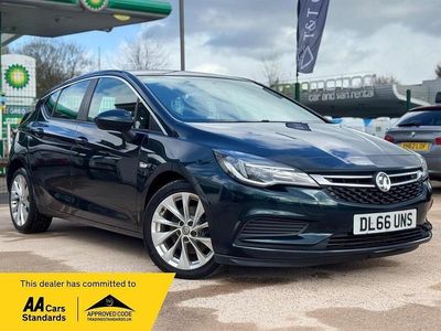 Used Vauxhall Astra Design Edition 136 HP (100 kW) 2016 Green Hatchback