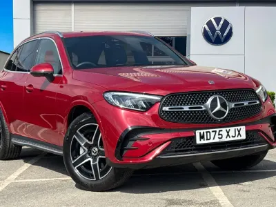 Used Mercedes GLC300 AMG line 2025 Red Estate