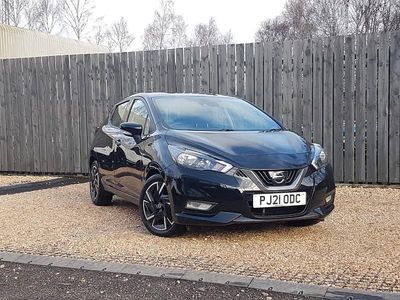 Used Nissan Micra Acenta 92 HP (67 kW) 2021 Black Hatchback