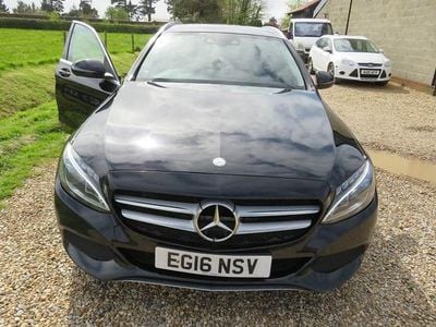 Begagnad Mercedes C350e 2016 Svart Kombi