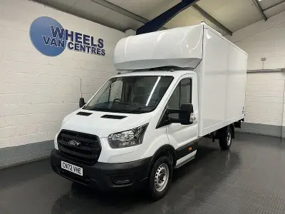 Used Ford Transit 130 HP (95 kW) 2022 White Cabriolet