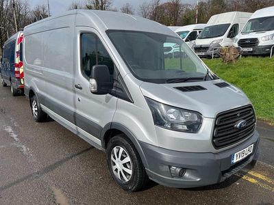 Begagnad Ford Transit 170 HK (125 kW) 2019 Silver Van