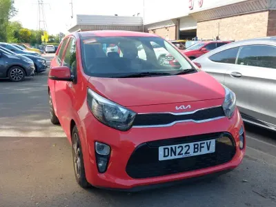 Used Kia Picanto 66 HP (48 kW) 2022 Red Hatchback