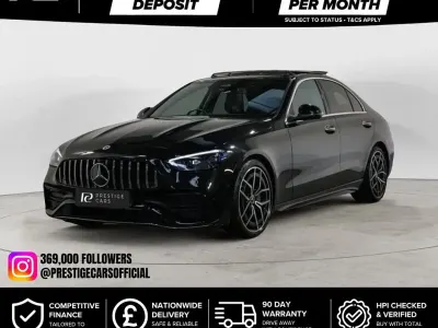Used Mercedes C300 AMG Line Premium Plus 2023 Black Sedan