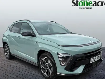 Used Hyundai Kona N Line 198 HP (145 kW) 2025 Green SUV