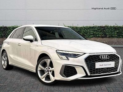 White Used 2020 Audi A3 S-Line Hatchback | £17,485 (Fair price)