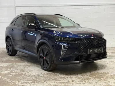 Used DS Automobiles DS7 Crossback Performance Line Plus 130 HP (95 kW) 2024 Blue SUV