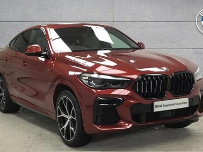 Used BMW X6 M Sport 282 HP (207 kW) 2023 Red SUV