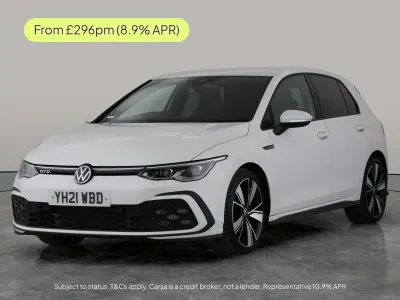 Used VW Golf VII GTD 200 HP (147 kW) 2021 White Hatchback