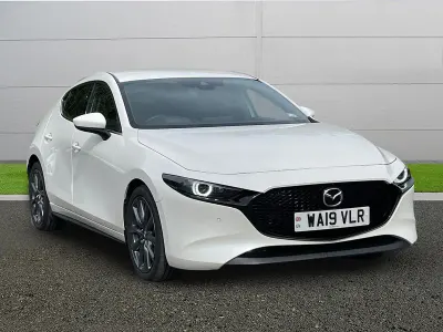 Used Mazda 3 Inclusive 122 HP (89 kW) 2019 White Hatchback