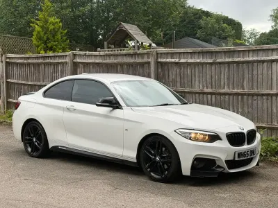 Used BMW 218 M Sport 150 HP (110 kW) 2016 White Coupe