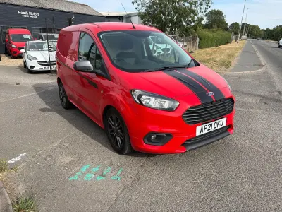 Used Ford Transit Courier Sport 100 HP (73 kW) 2021 Red Van
