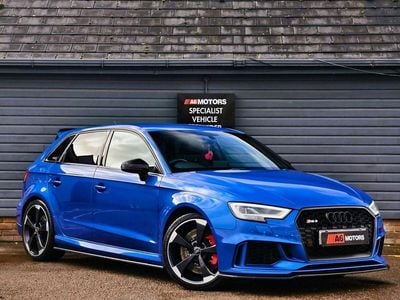 Blue Used 2017 Audi RS3 Design Sedan | £31,789 (A bit pricey)