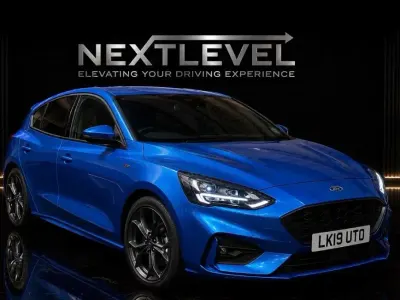 Used Ford Focus ST-Line 2019 Blue Hatchback