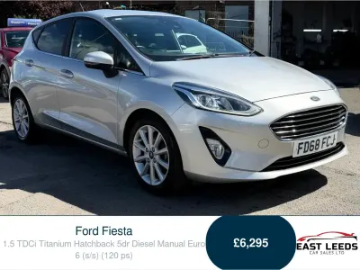 Used Ford Fiesta Titanium 120 HP (88 kW) 2019 Silver Hatchback
