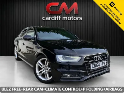 Used Audi A4 S-Line 64 HP (47 kW) 2014 Black Sedan