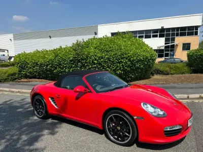 Used Porsche Boxster 310 HP (228 kW) 2009 Red Cabriolet