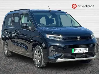 Used Vauxhall Combo Ultimate 100 kW (136 HP) 2024 Black MPV