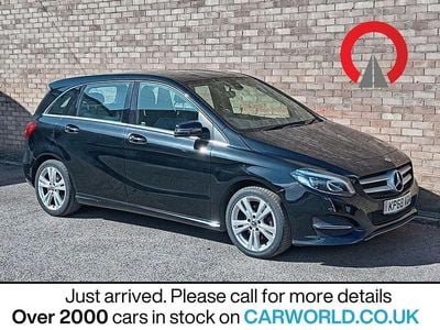 Used Mercedes B180 Exclusive 122 HP (89 kW) 2018 Black MPV