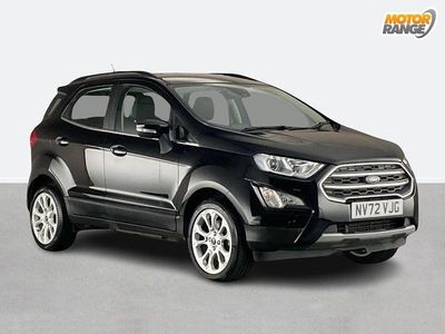 Used Ford Ecosport Titanium 125 HP (91 kW) 2023 Black SUV